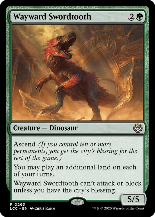 Wayward Swordtooth (LCC-263)