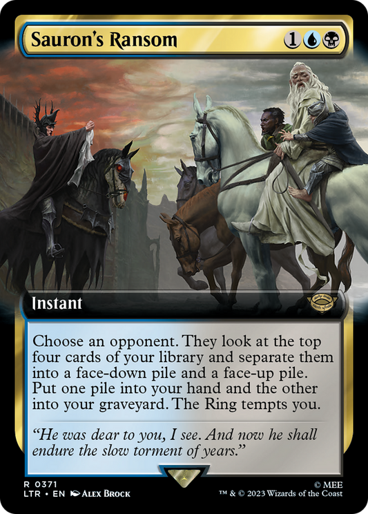 Sauron's Ransom (LTR-371) (Extended Art) (Foil)