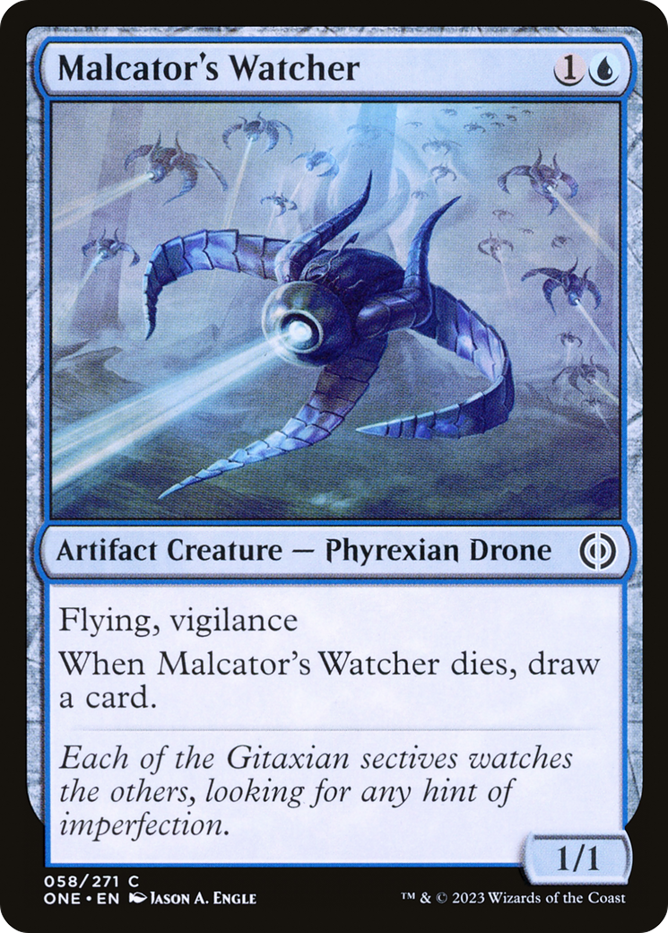 Malcator's Watcher (ONE-058) (Foil)