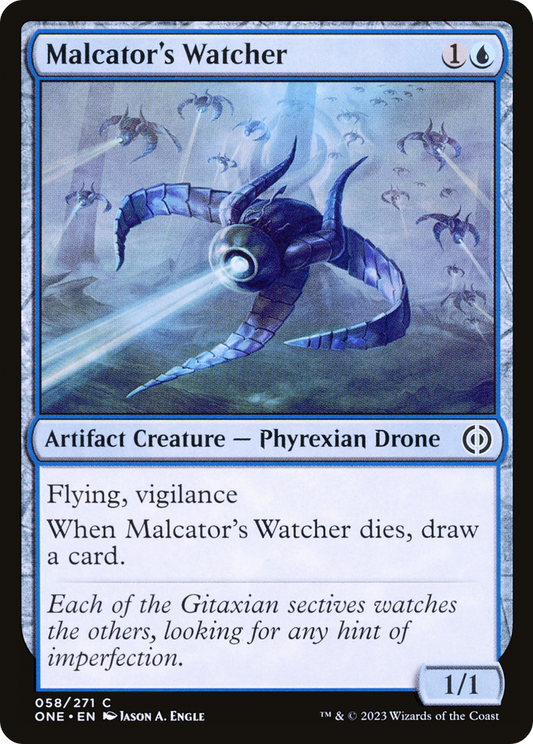 Malcator's Watcher (ONE-058) (Foil)