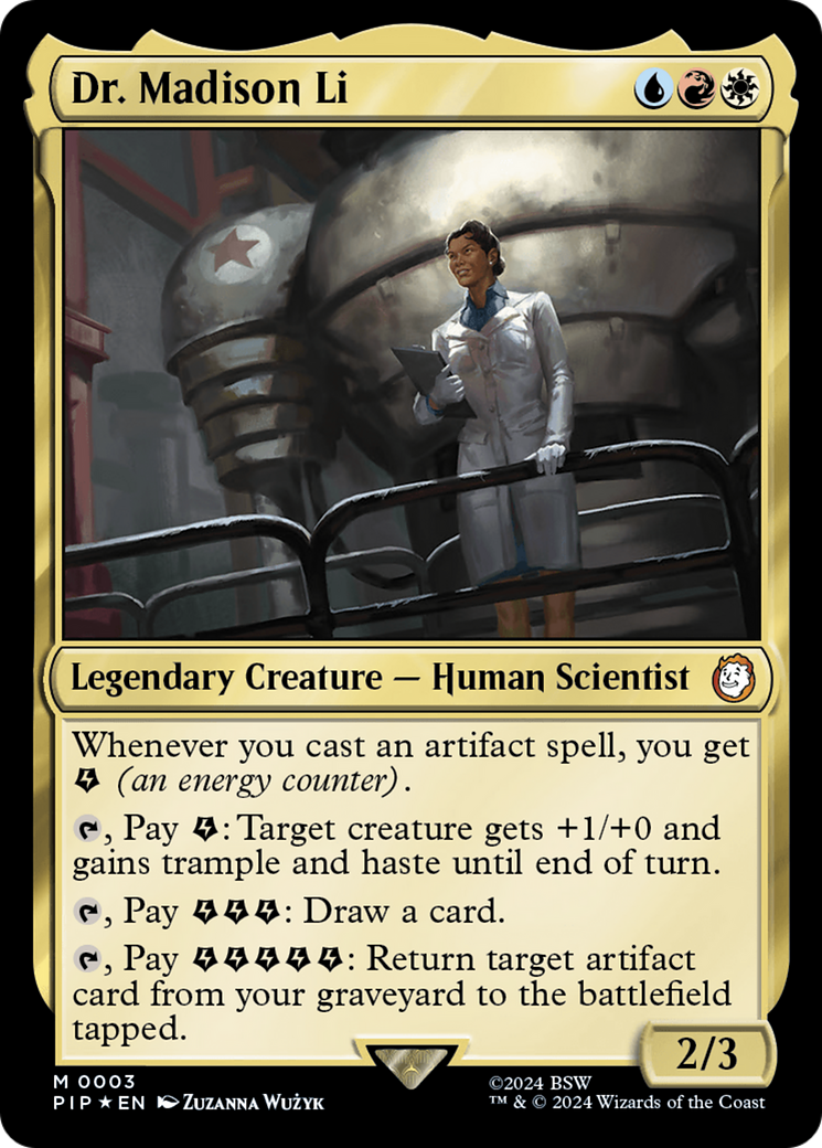 Dr. Madison Li (PIP-003) (Foil)