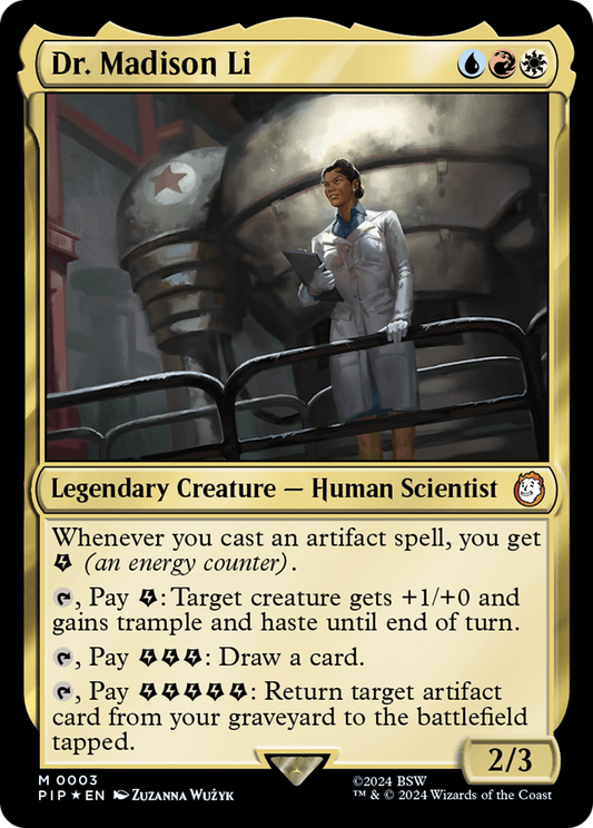Dr. Madison Li (PIP-003) (Foil)