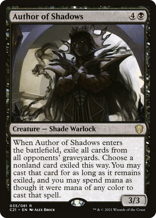 Author of Shadows (C21-035)