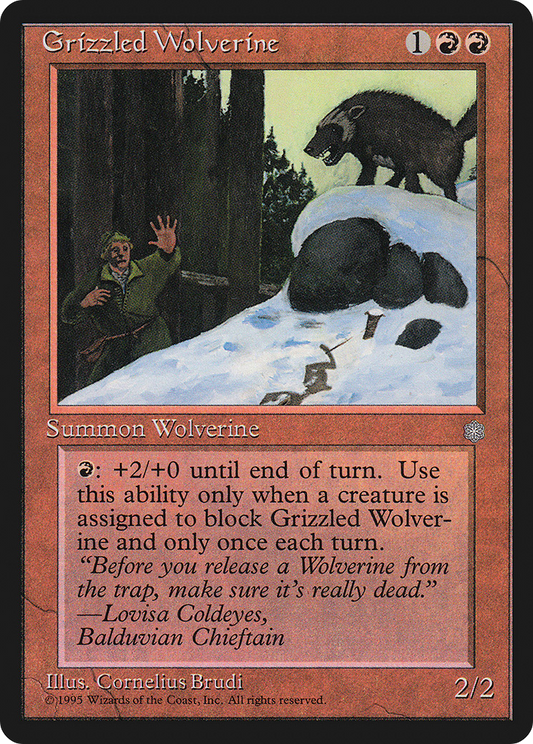 Grizzled Wolverine (ICE-192)