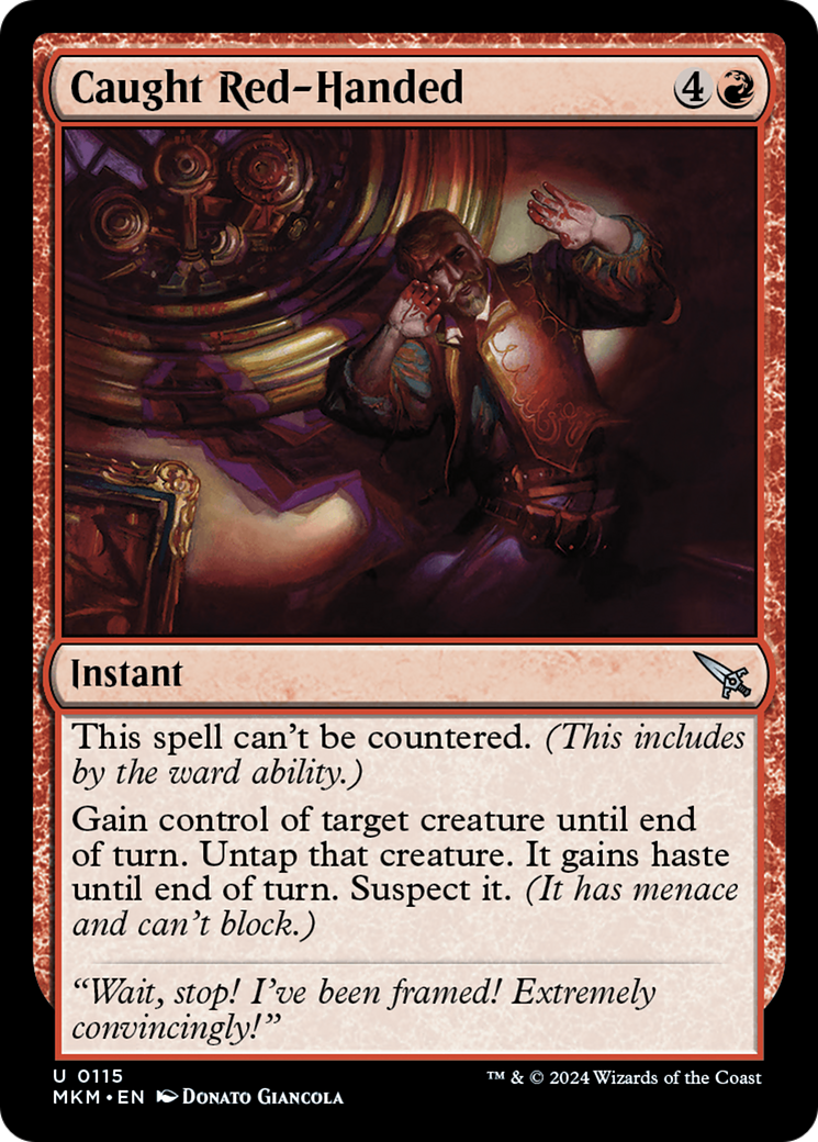 Caught Red-Handed (MKM-115)