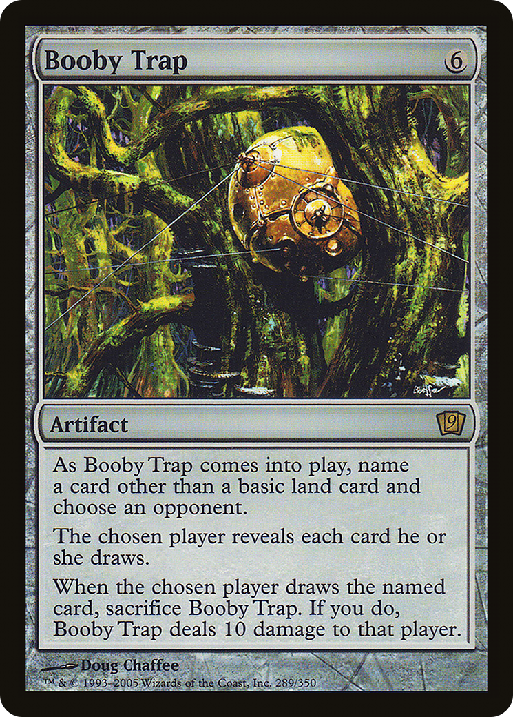 Booby Trap (9ED-289★) (Foil)
