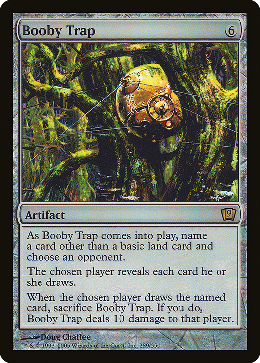 Booby Trap (9ED-289★) (Foil)