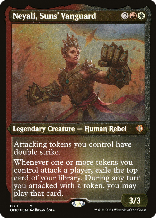 Neyali, Suns' Vanguard (ONC-030) (Display Commander) (Etched Foil)