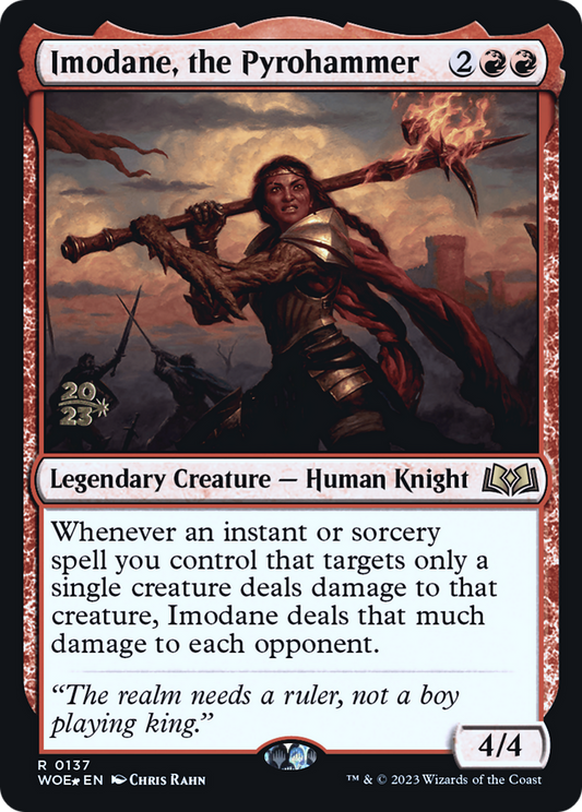 Imodane, the Pyrohammer (PRE-137S) (Foil)