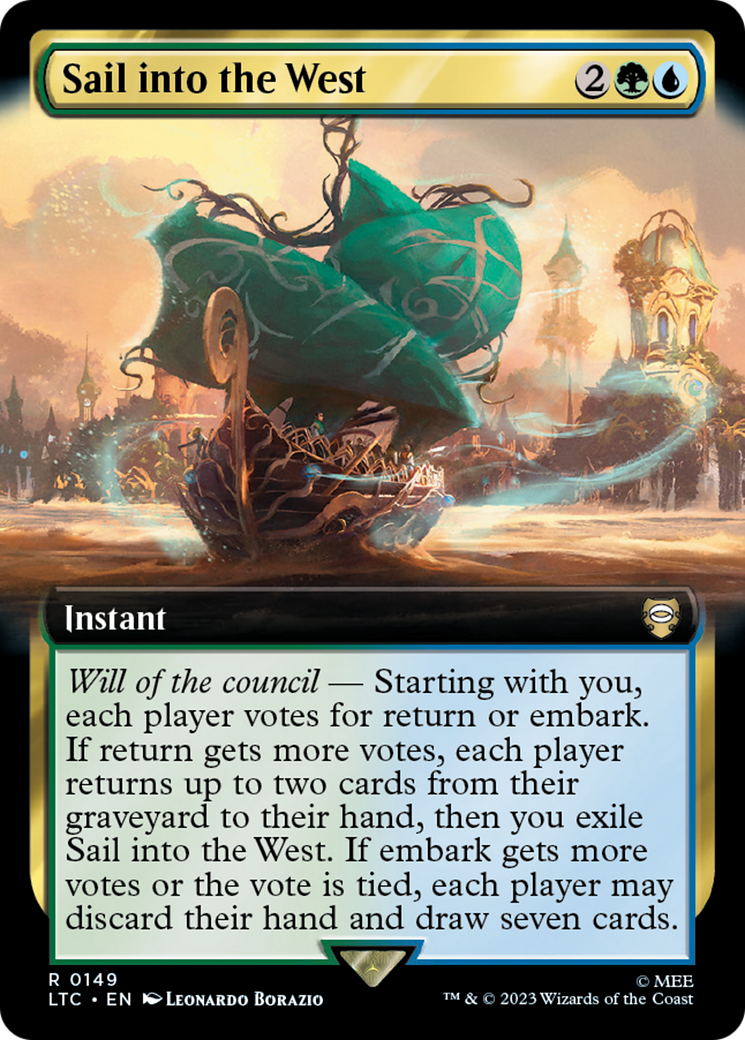 Sail into the West (LTC-149) (Extended Art)