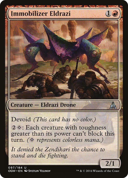 Immobilizer Eldrazi (OGW-097) (Foil)