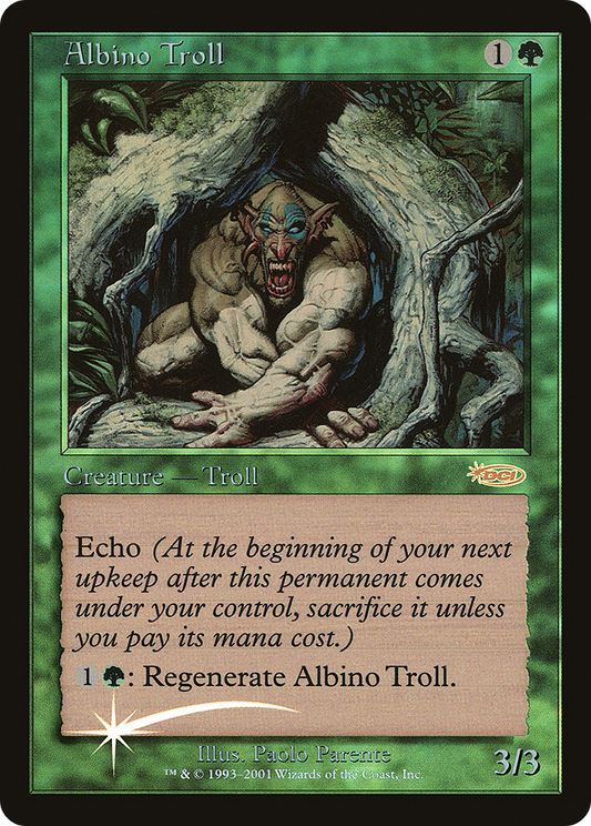Albino Troll (FNM-002) (Foil)