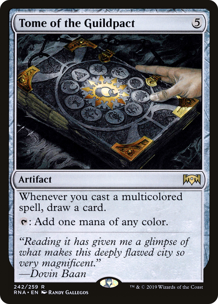 Tome of the Guildpact (RNA-242) (Foil)
