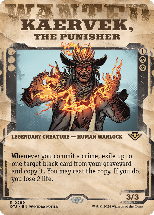 Kaervek, the Punisher (OTJ-289) (Showcase) (Borderless)
