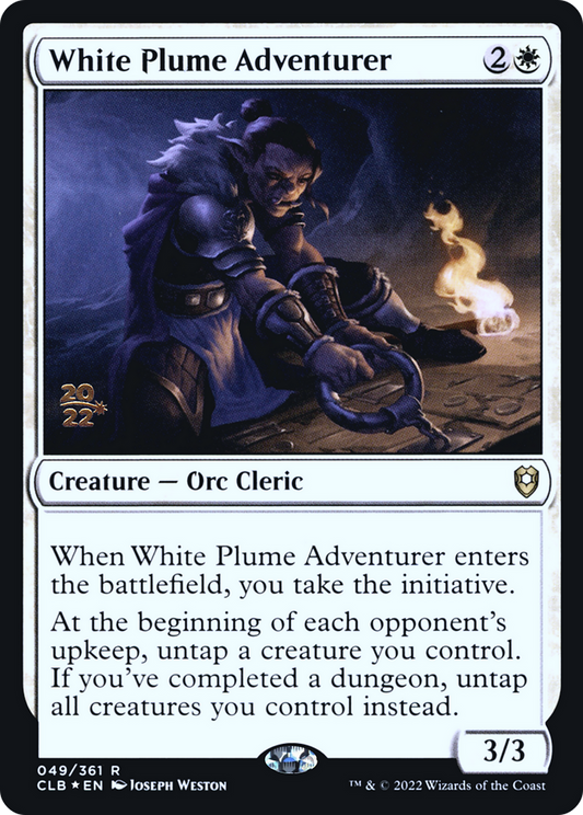 White Plume Adventurer (PRE-49S) (Foil)