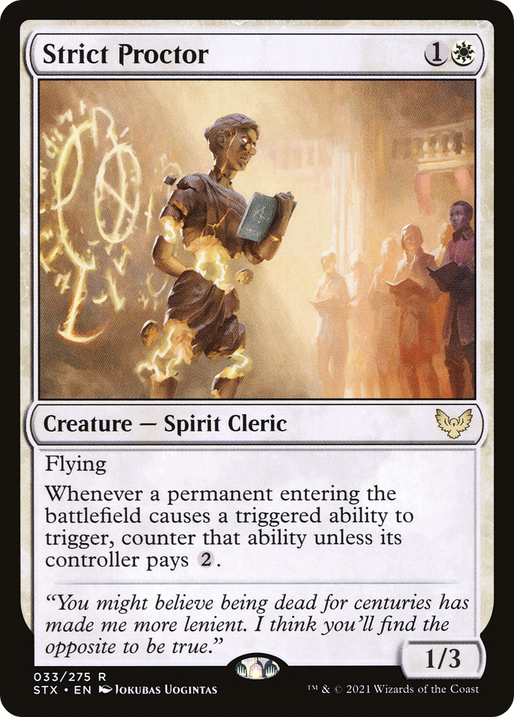Strict Proctor (STX-033) (Foil)