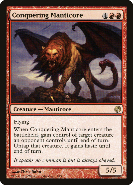 Conquering Manticore (DDL-055)