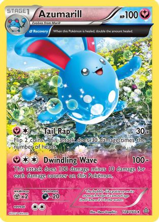 Azumarill (Alpha) (PRC-104) (Holofoil)