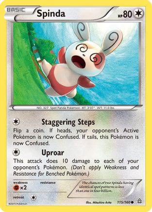 Spinda (PRC-115) (Reverse Holofoil)