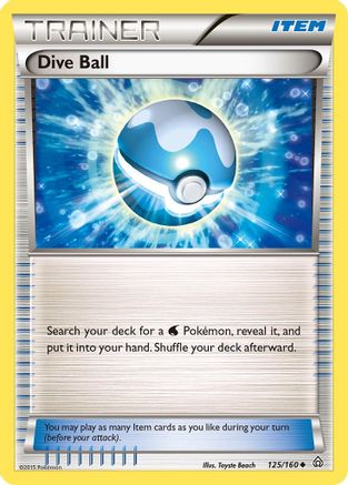 Dive Ball (PRC-125) (Reverse Holofoil)