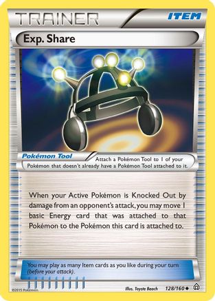 Exp. Share (PRC-128) (Reverse Holofoil)