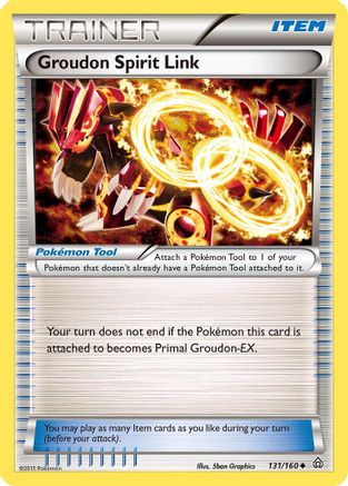 Groudon Spirit Link (PRC-131) (Reverse Holofoil)