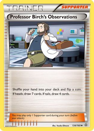 Professor Birch's Observations (PRC-134)