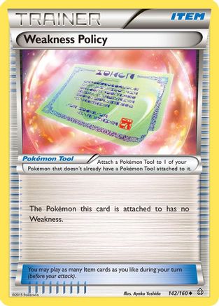 Weakness Policy (PRC-) (Reverse Holofoil)