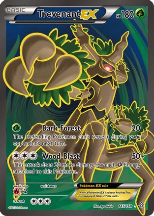 Trevenant EX (145 Full Art) (PRC-) (Holofoil)