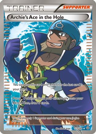 Archie's Ace in the Hole (157 Full Art) (PRC-) (Holofoil)