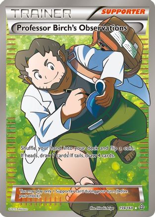 Professor Birch's Observations (159 Full Art) (PRC-159) (Holofoil)