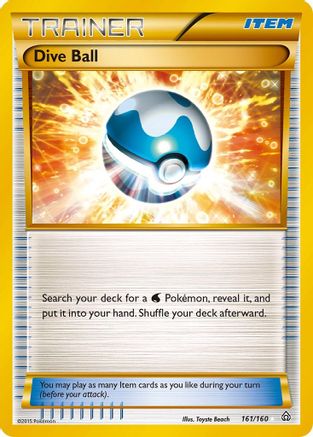 Dive Ball (161 Secret Rare) (PRC-) (Holofoil)