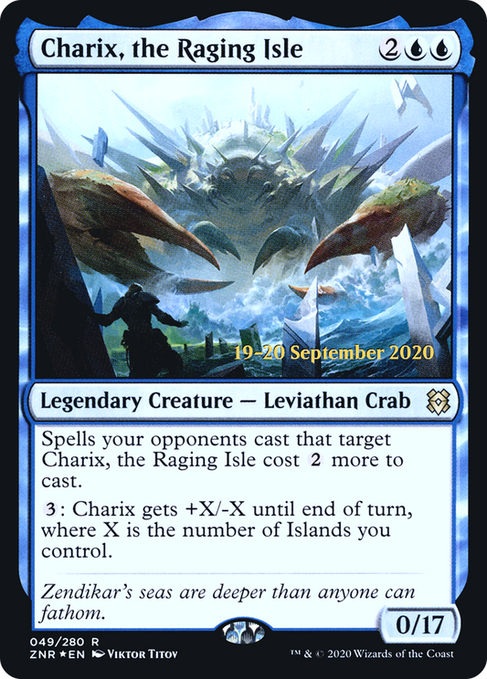 Charix, the Raging Isle (PRE-49S) (Foil)