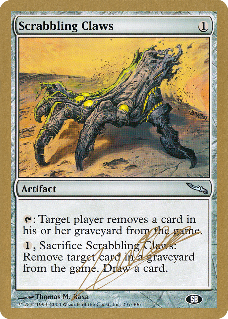 Scrabbling Claws (WC04-JN237SB)