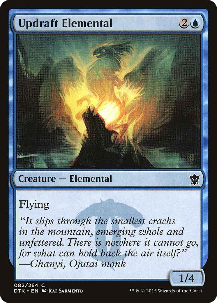 Updraft Elemental (DTK-082) (Foil)
