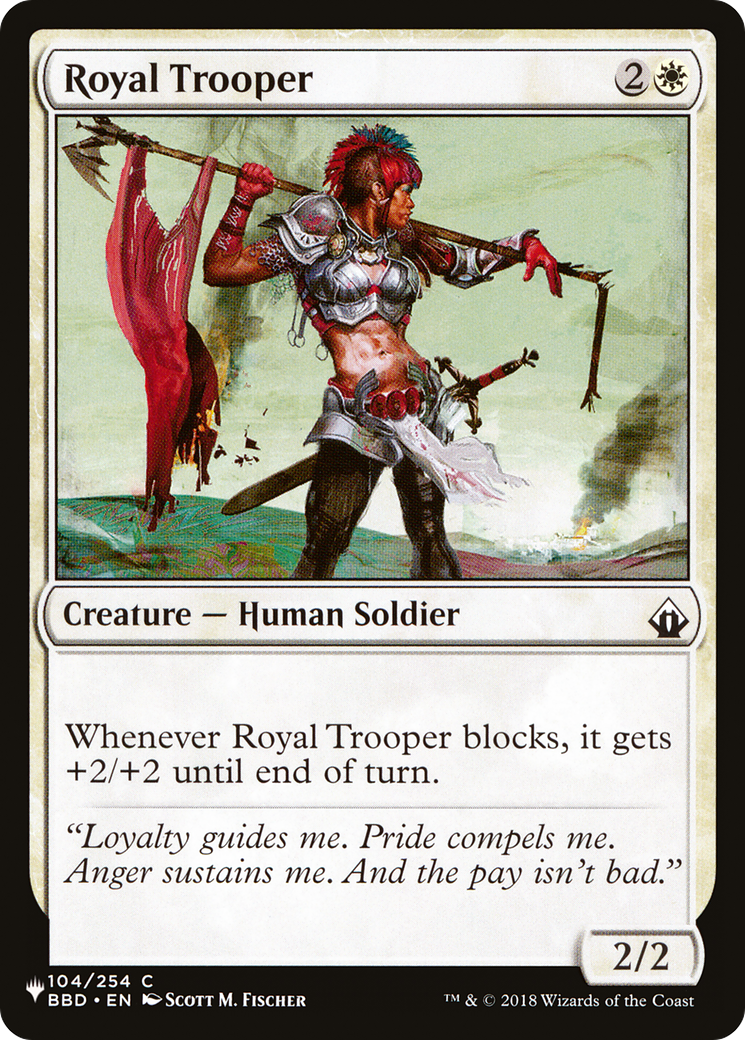 Royal Trooper (LIST-BBD-104)