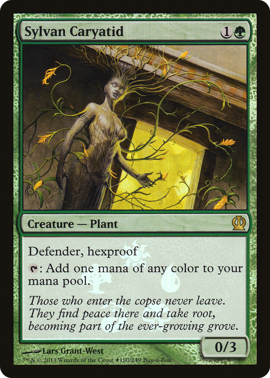 Sylvan Caryatid (BABP-180★) (Foil)