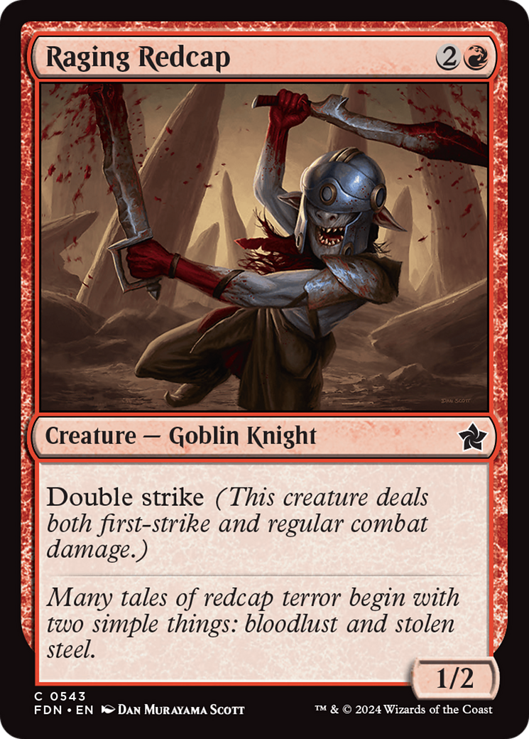 Raging Redcap (FDN-543)