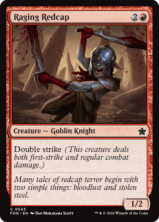 Raging Redcap (FDN-543)