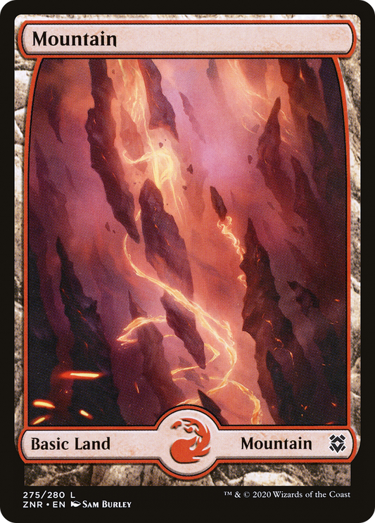 Mountain (ZNR-275) (Full Art) (Foil)