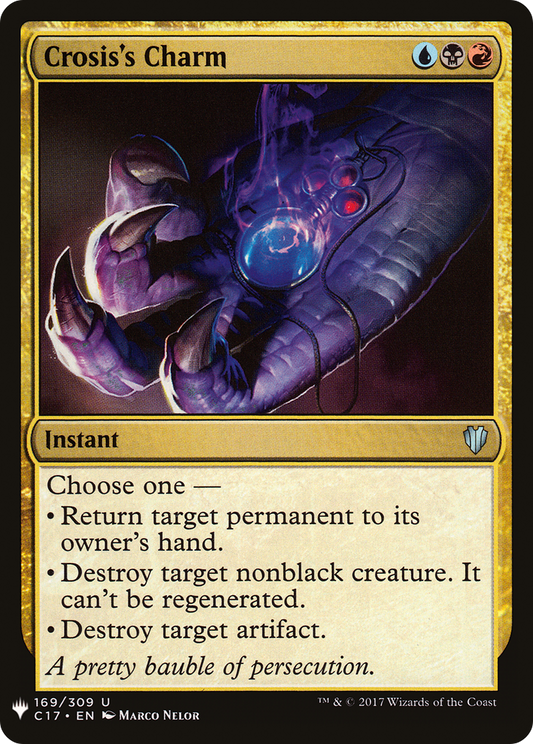 Crosis's Charm (LIST-C17-169)