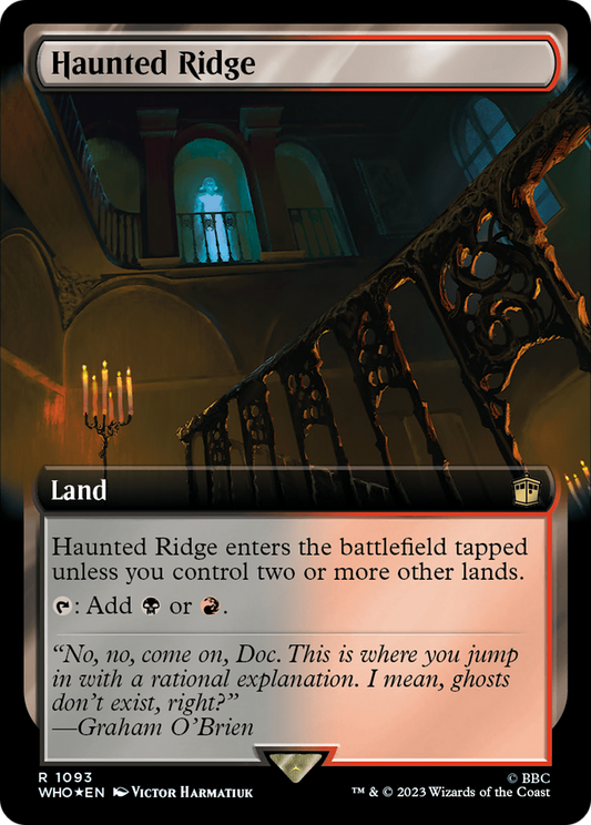 Haunted Ridge (WHO-1093) (Extended Art) (Surge) (Foil)