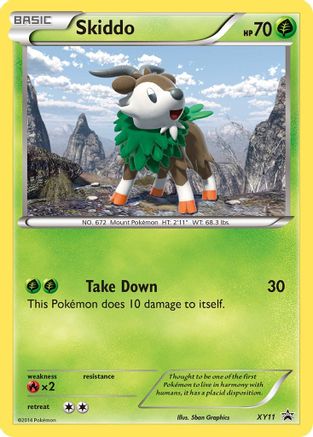Skiddo (PR-XY11) (Holofoil)