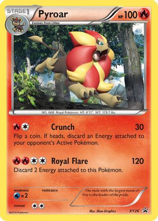 Pyroar (PR-XY26) (Holofoil)