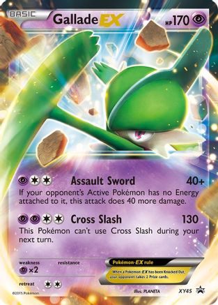 Gallade EX (PR-XY45) (Holofoil)