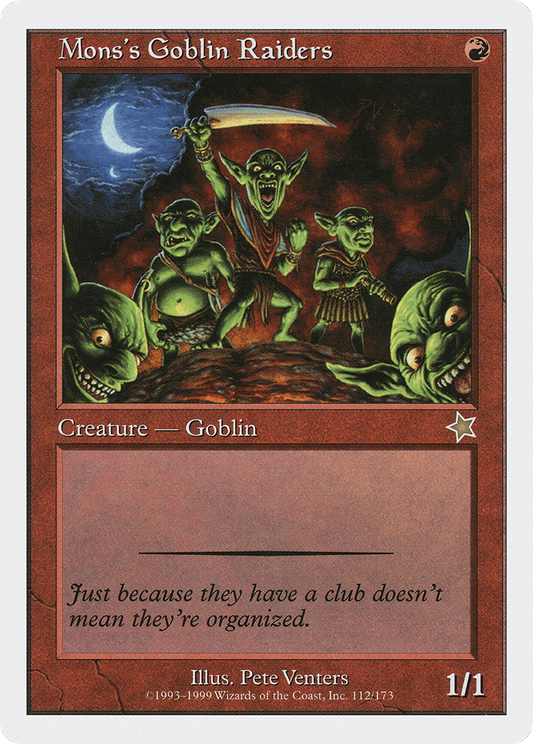 Mons's Goblin Raiders (S99-112)