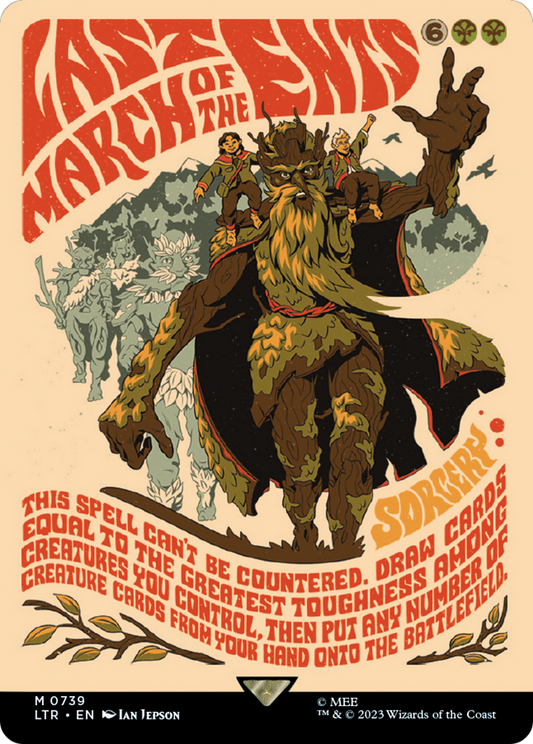 Last March of the Ents (LTR-739) (Borderless) (Foil)