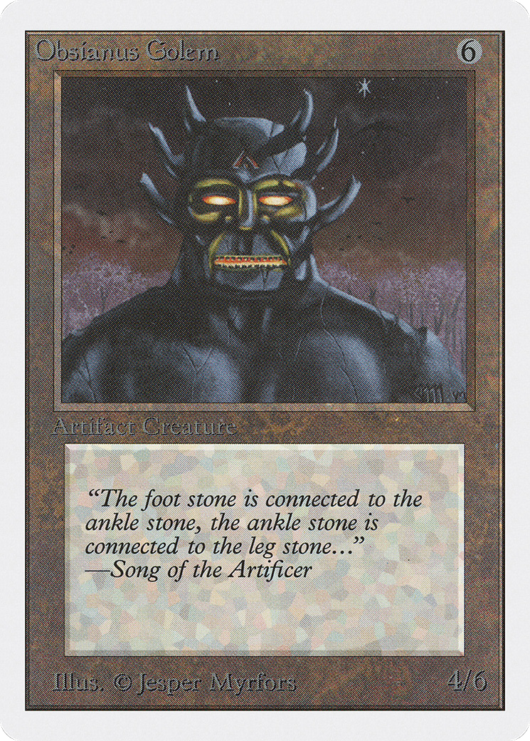 Obsianus Golem (2ED-268)