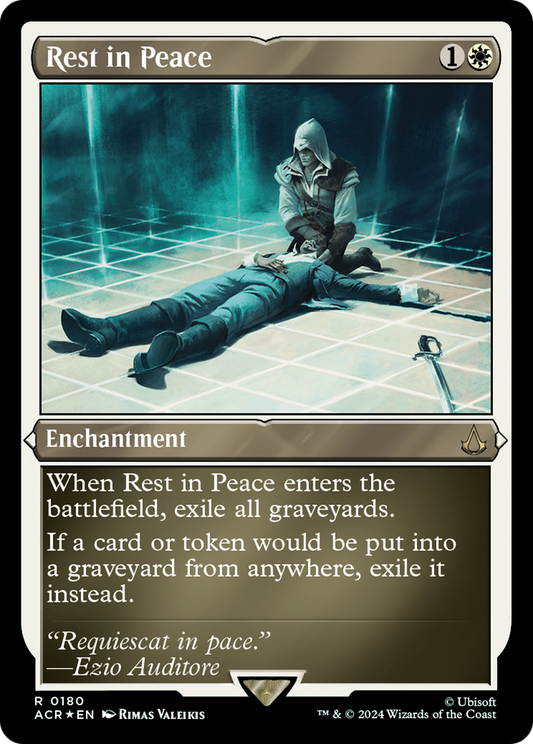 Rest in Peace (ACR-180) (Etched Foil)
