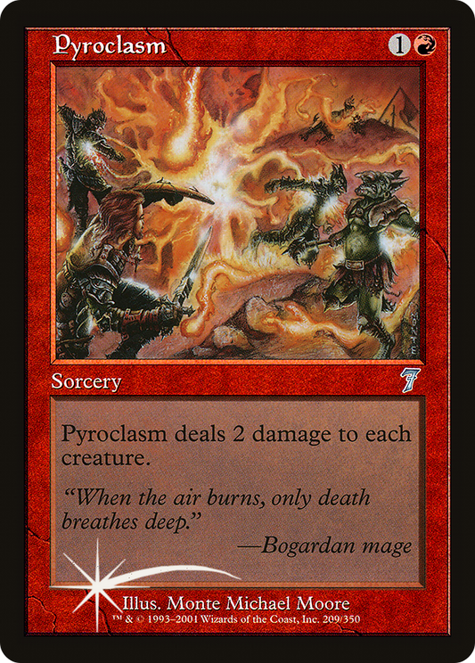 Pyroclasm (7ED-209★) (Foil)